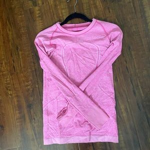 Pink lulu long sleeve